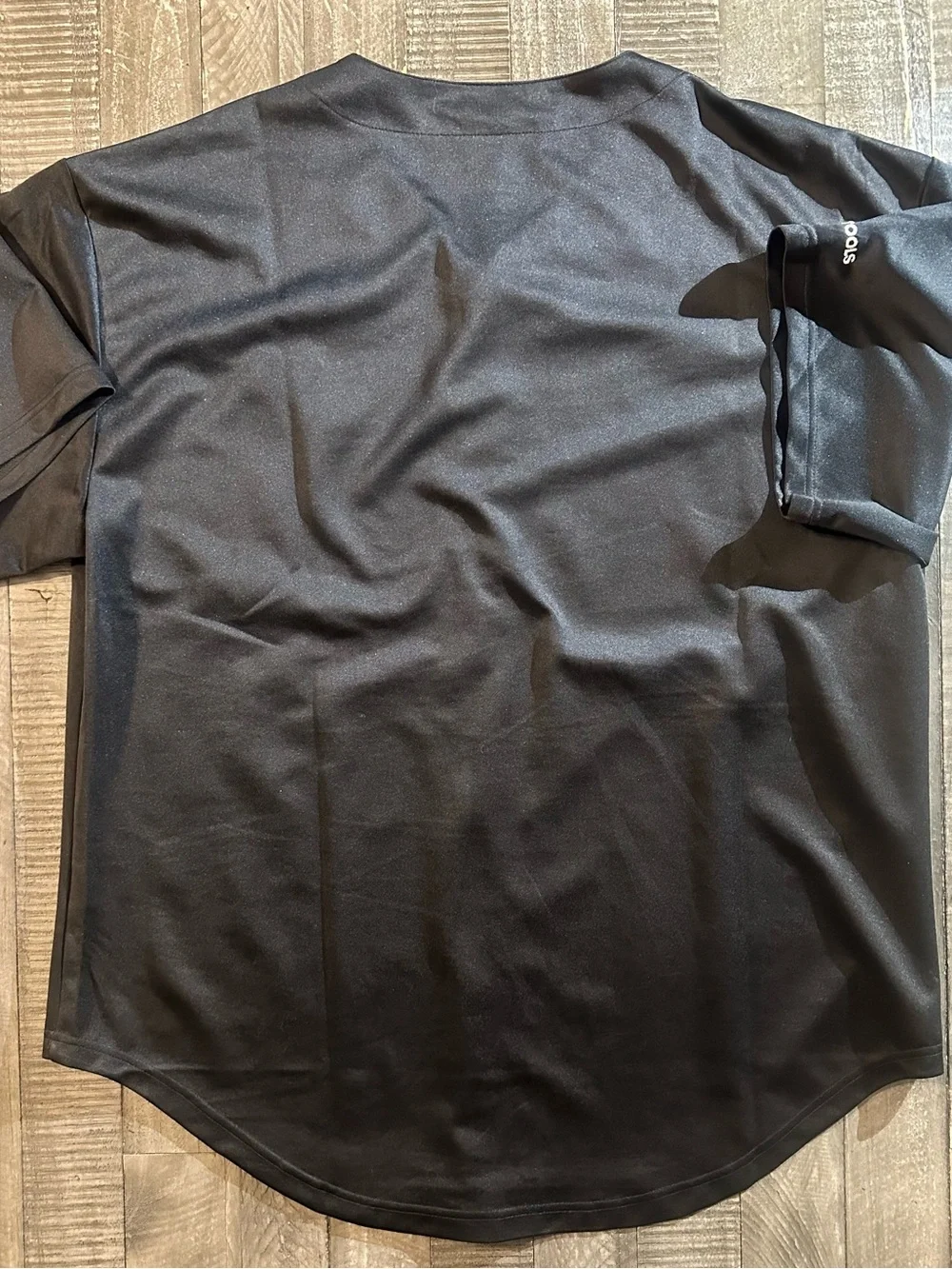 Mac Tools Black Baseball-Style Button Front Jersey